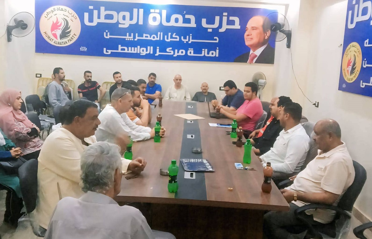 شباب حماة الوطن بالواسطي تعقد اجتماع موسع